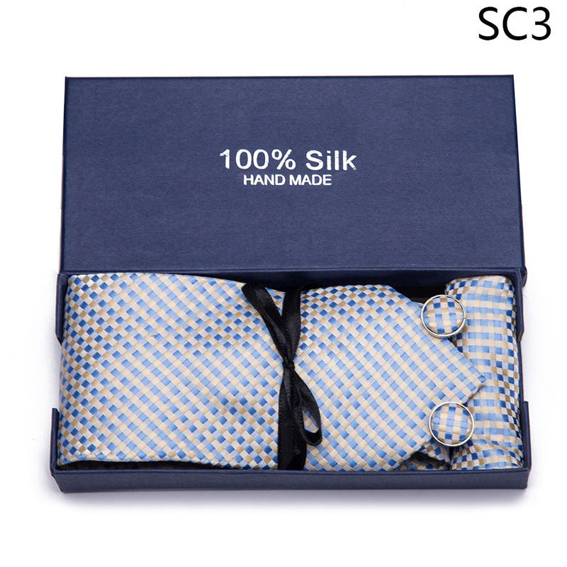 Flag Village Men's Tie Gift Box Set Group Business Formal