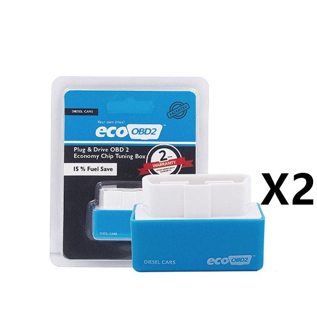Flag Village Auto Tools Plug And Play ECOOBD2 Gasoline Car Fuel Economy ECO OBD2 Driver