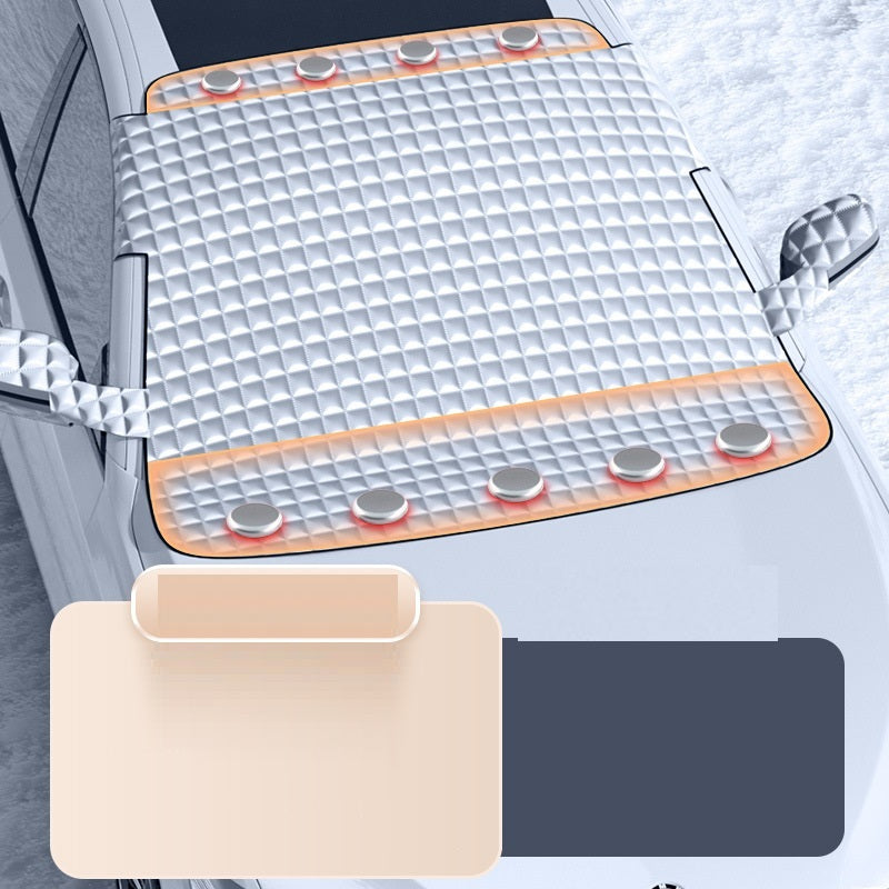 Flag Village Auto Tools Thickened Winter Car Snow Shield Front Windshield Cover