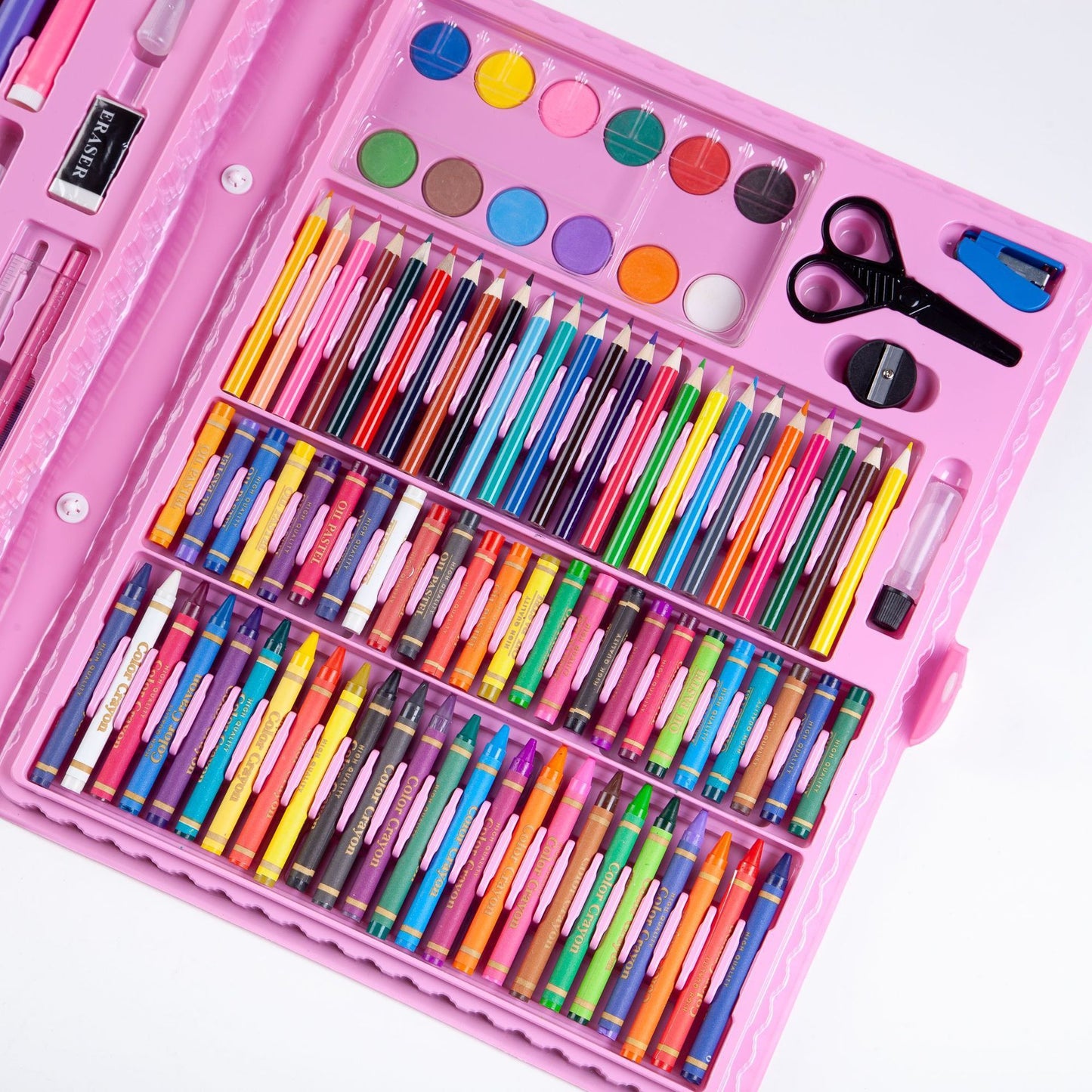 Flag Village 150 Art Crayons Painting Gift Box Set Watercolor Pen Set