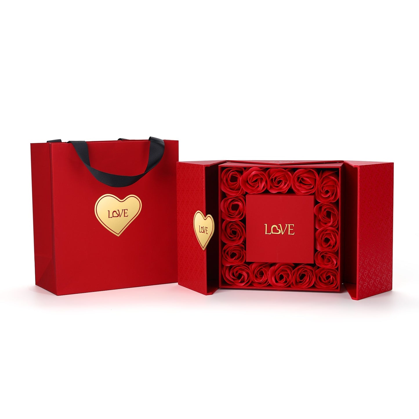 Flag Village Valentine's Day Gift Box Creative Buy Fashion Gift Box