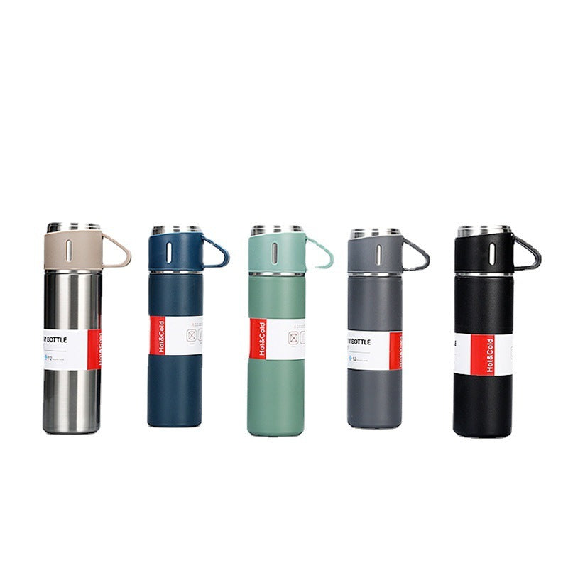 Flag Village Handbag Gift Box Set Gift Vacuum Water Cup