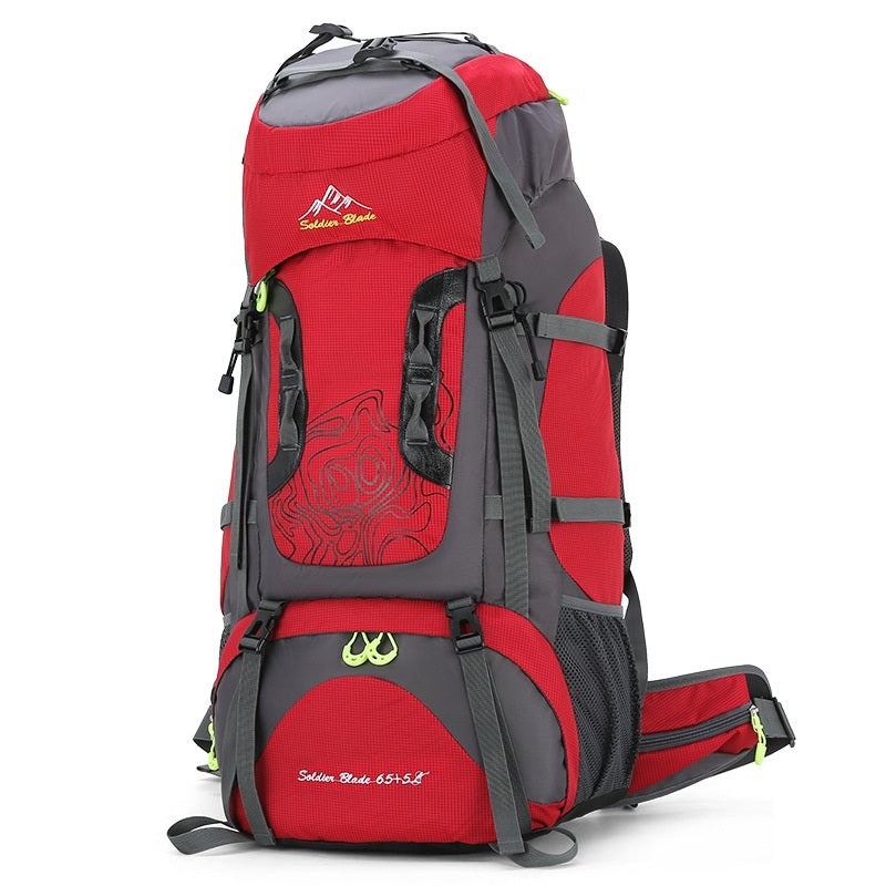 Flag Village Waterproof Hiking Camping Capacity Hiking Backpack