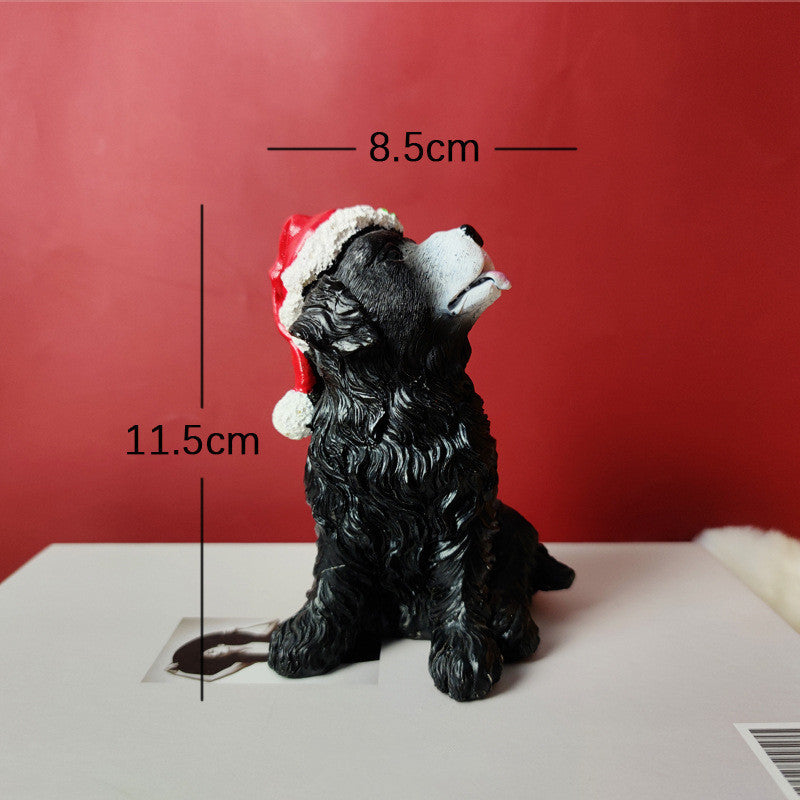 Flag Village Christmas Gifts Resin Christmas Snowman Night Light Decoration Christmas Gifts Crafts