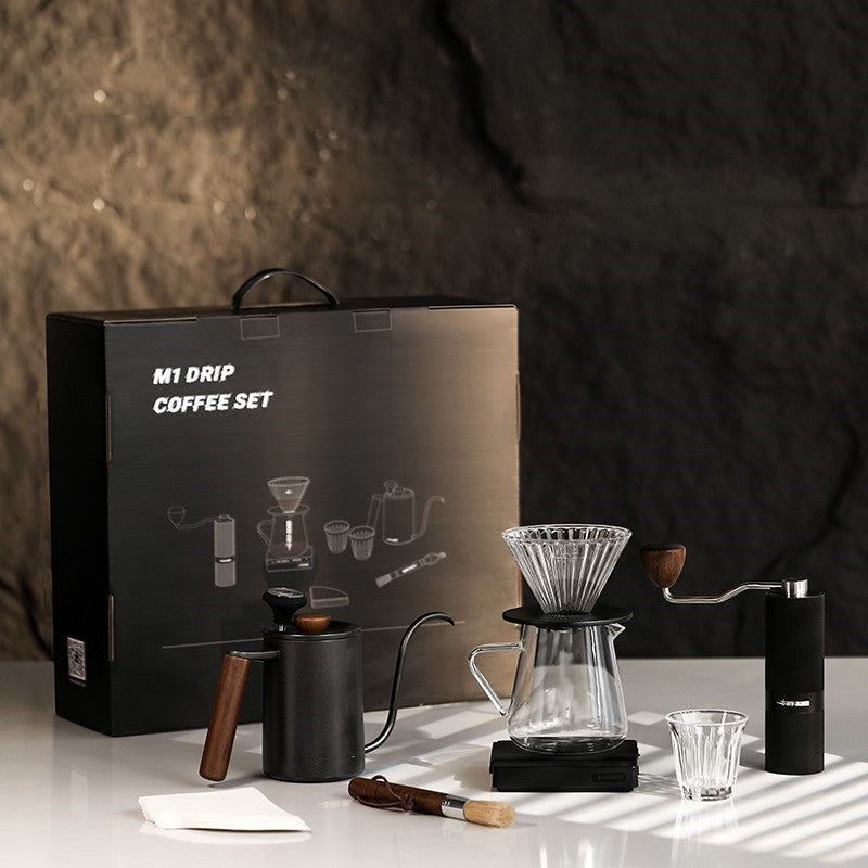 Flag Village Bomber Hand Brewed Coffee Pot Set Gift Box