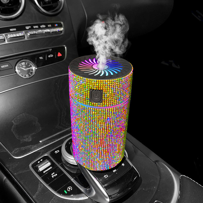 Flag Village Auto Tools Car Mounted Air Purification Humidifier