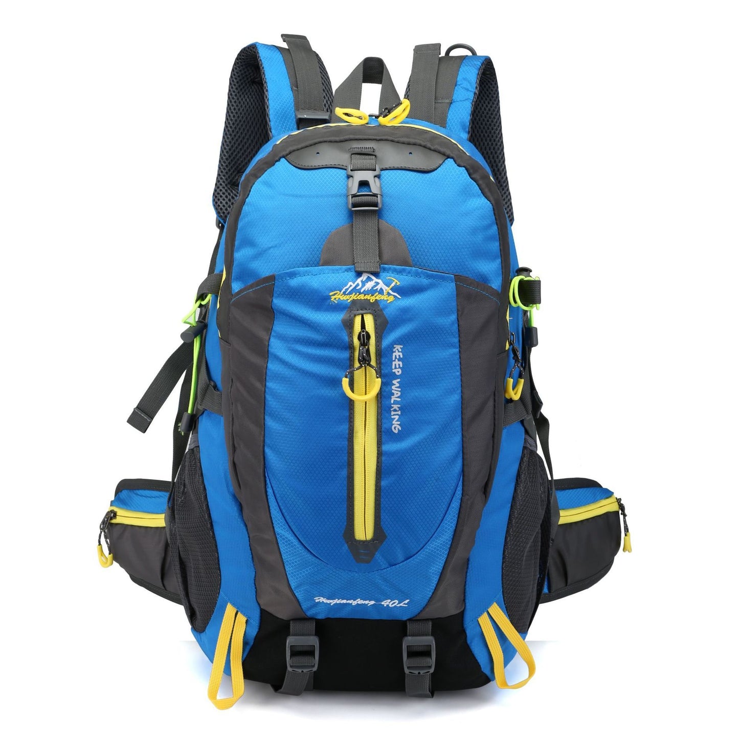 Flag Village New Outdoor Sports Backpack 40L Hiking Backpack Hiking Cross-country Package Hiking Backpack