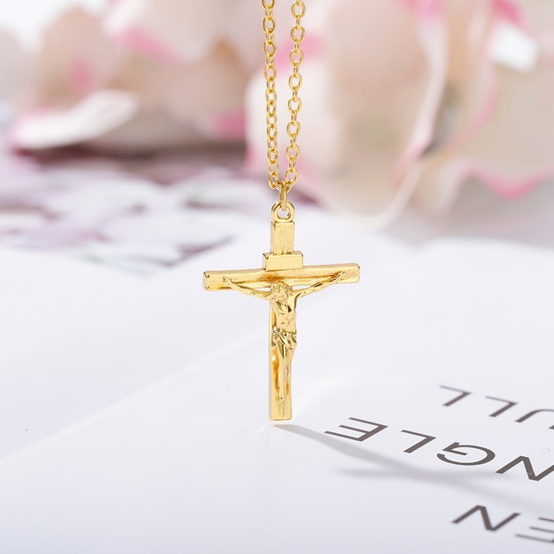 Flag Village Jewelry Men For Cross Gifts Necklace Party Man
