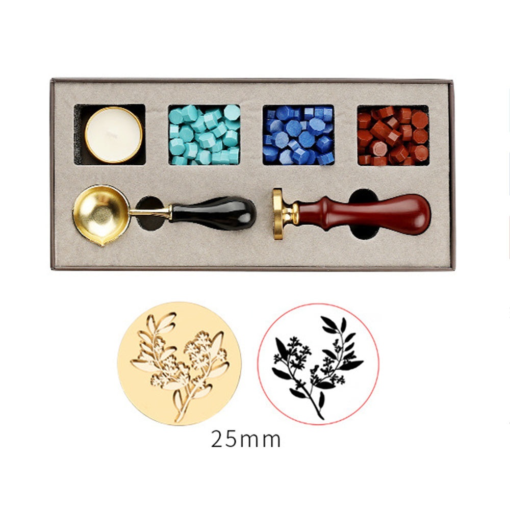 Flag Village Full Set Of Gift Box With Wax Grain Seal Head
