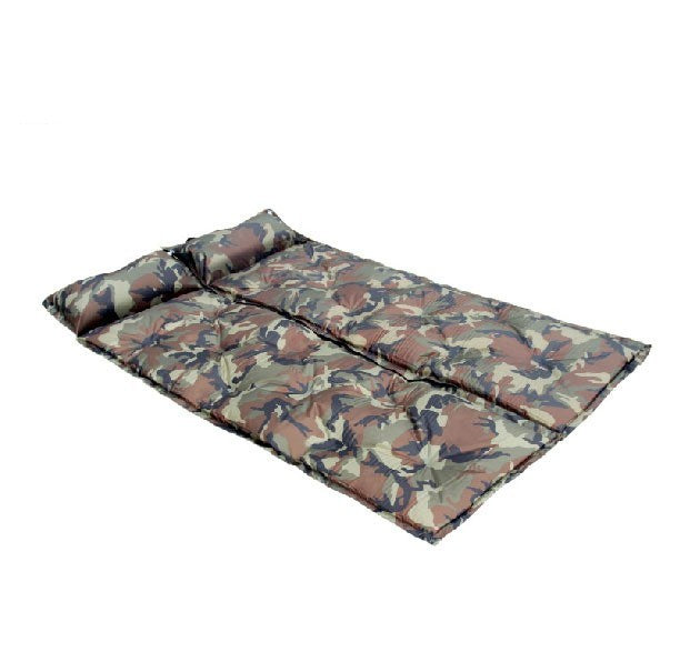 Flag Village Camo Automatic Inflatable Cushion With Pillow Outdoor Camping Camping Damp