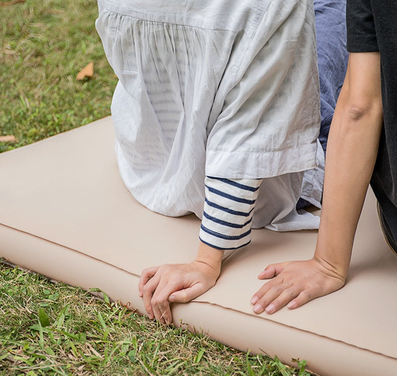 Flag Village Inflatable Mattress To Make A Floor For Camping