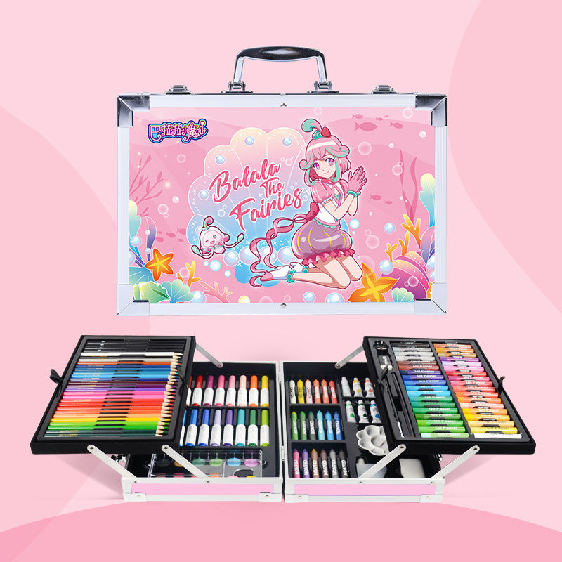 Flag Village Children's Painting Watercolor Pen Gift Box Set