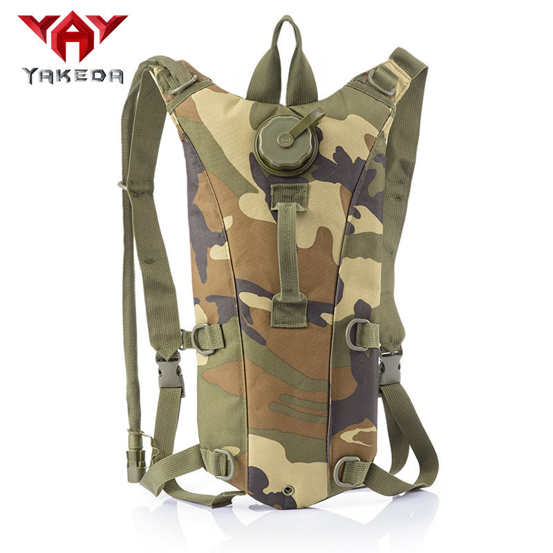 Flag Village Tactical Water Bag Sports Outdoor Cycling Running Backpack Camping Water Bag