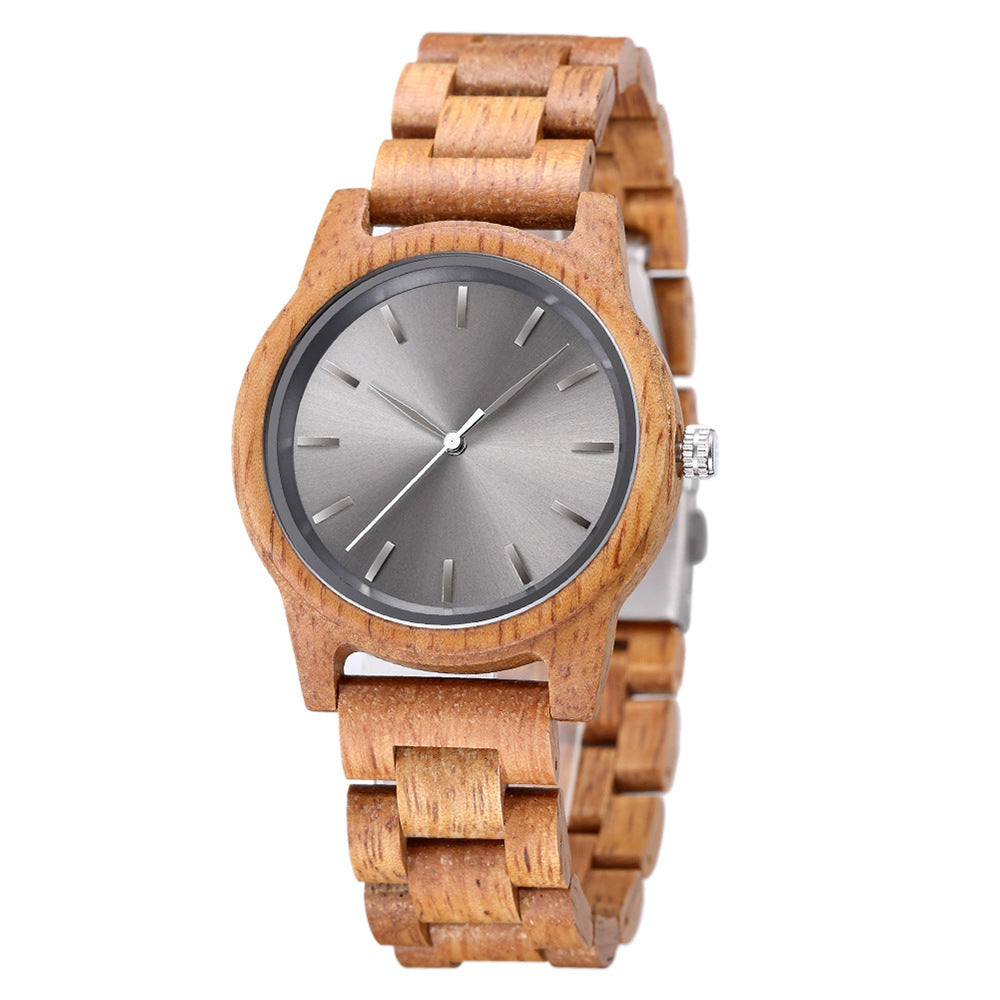 Flag Village Ultra-thin Fashion Simple Gifts Wooden Watch