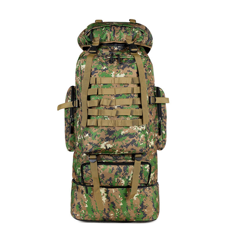 Flag Village Oxford Cloth Large Capacity Outdoor Sports Mountaineering Bag