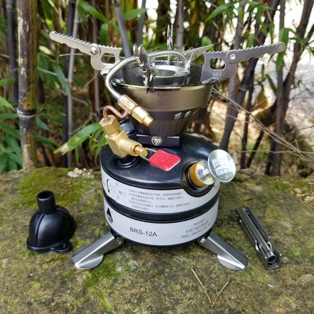 Flag Village Field Oil Stove Camping One Heavy Fire Gasoline Stove Mountaineering Team Outdoor Stove Cookware