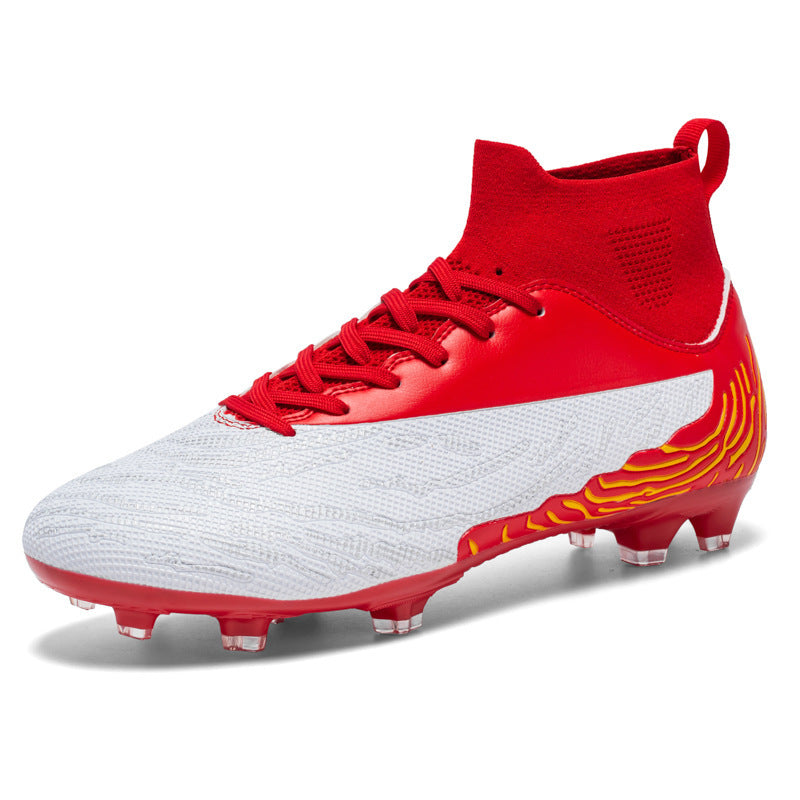 Flag Village Professional Spike Breathable Sweat Absorbing Outdoor Sports Soccer Shoes