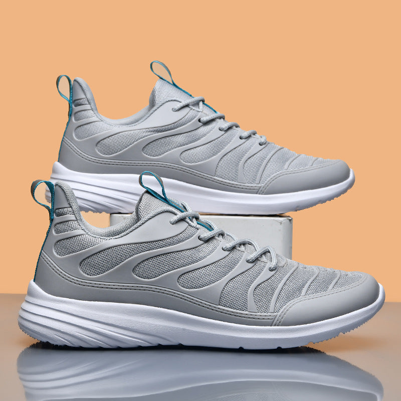 Flag Village Men's Outdoor Sports Mesh Breathable Running Shoes