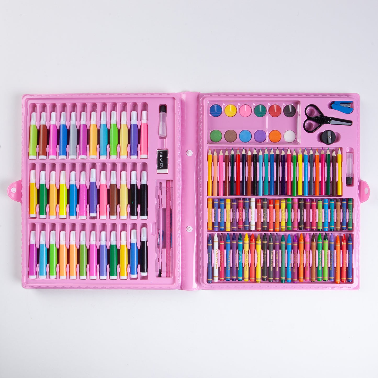 Flag Village 150 Art Crayons Painting Gift Box Set Watercolor Pen Set