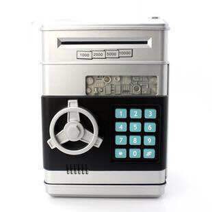 Flag Village Automatic Paper Money Piggy Bank Gift Money Box Safe