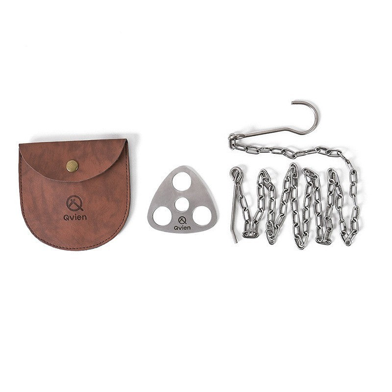 Flag Village Convenient Triangle Hanging Pot Support For Outdoor Camping