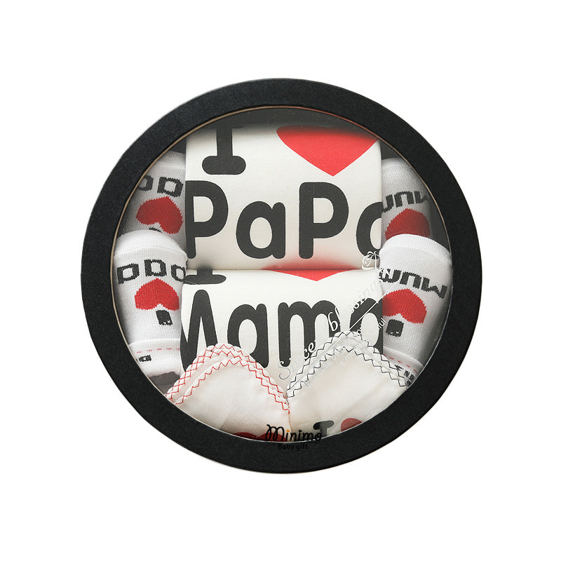 Flag Village Newborn Baby Children's Supplies Clothes Newborn Suit Newborn Gift Box Full Moon Gift Baby