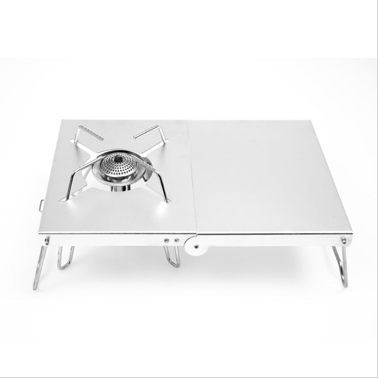 Flag Village Folding Japanese Style Insulated Table Camping Stove Holder
