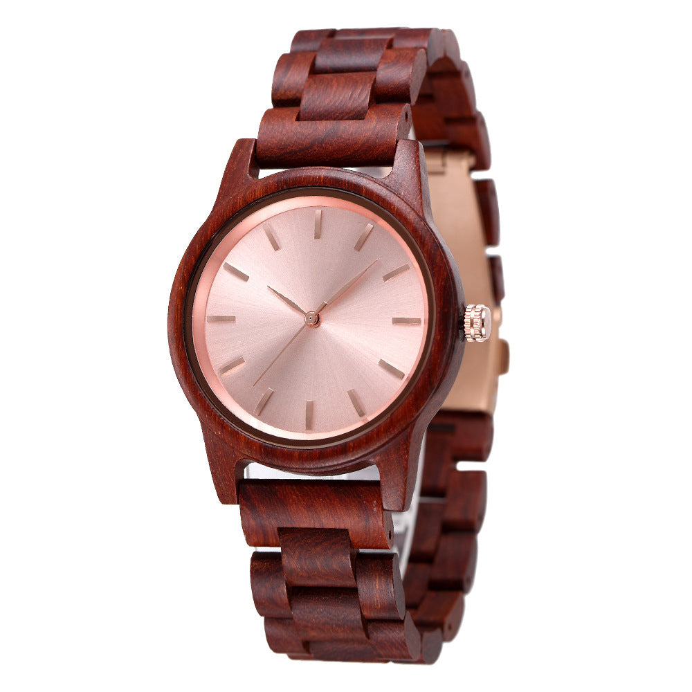 Flag Village Ultra-thin Fashion Simple Gifts Wooden Watch
