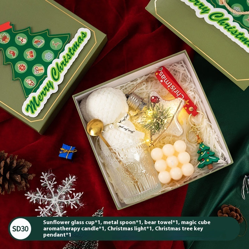 Flag Village Creative New Year Gift Christmas Gift Christmas Eve Gift Box