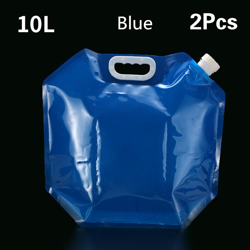 Flag Village PVC Outdoor Camping Hiking Foldable Portable Water Bags Container