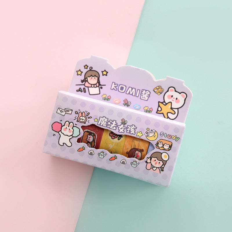 Flag Village Paper Tape Hand Account Gift Box Set