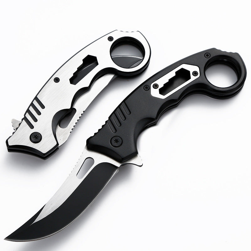 Flag Village Folding Knife Outdoor Knife Camping For Survival