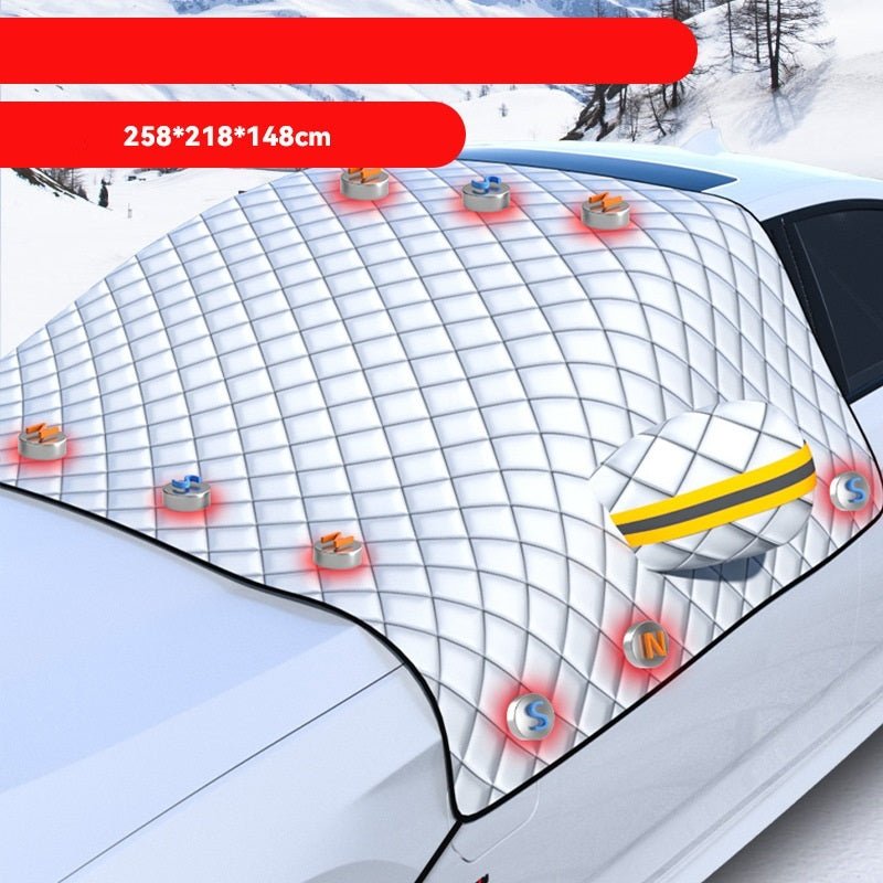Flag Village Auto Tools Thickened Winter Car Snow Shield Front Windshield Cover