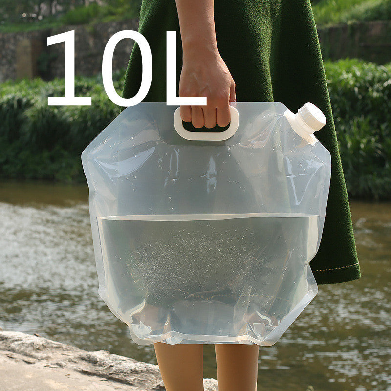 Flag Village PVC Outdoor Camping Hiking Foldable Portable Water Bags Container