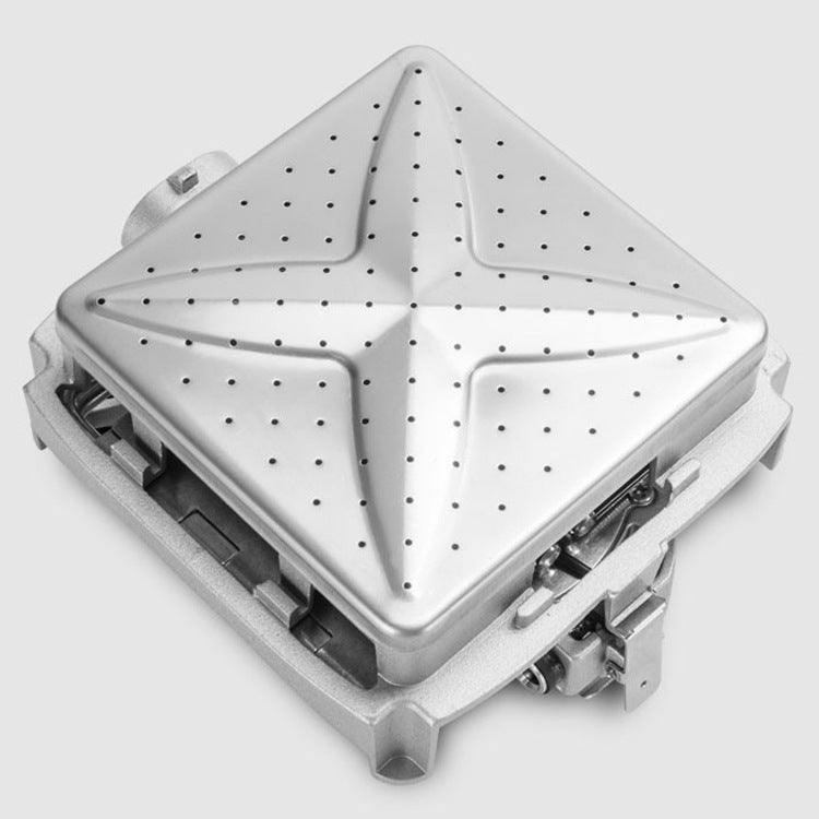 Flag Village Outdoor Portable Stainless Steel Wood Stove Folding Camping