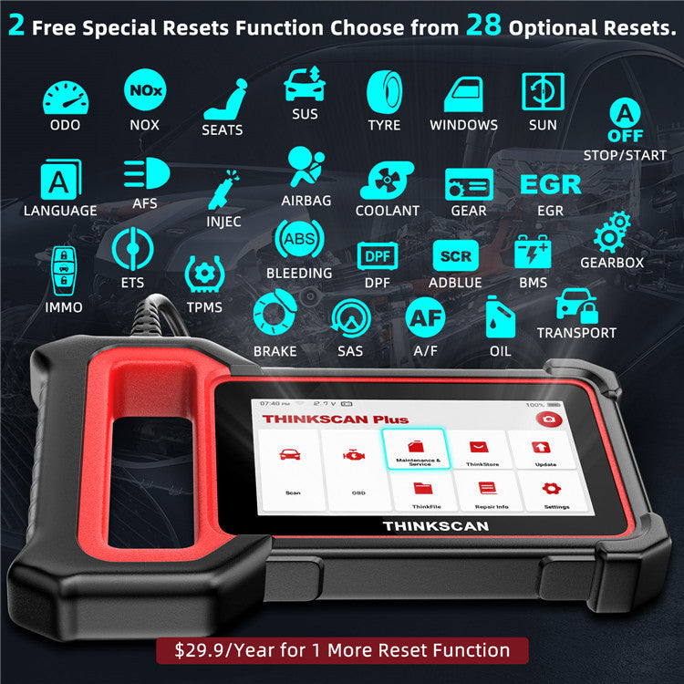 Flag Village Auto Tools Car Diagnostic Scanner ABS SRS ECM System Detection