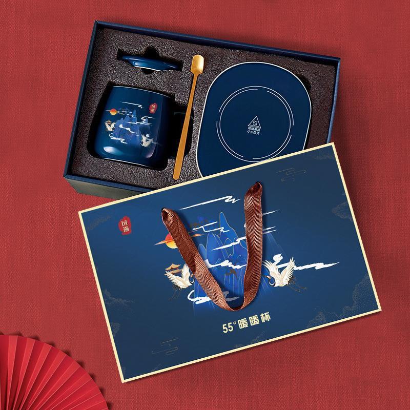 Flag Village Thermostatic Gift Ceramic Mug Gift Box Set