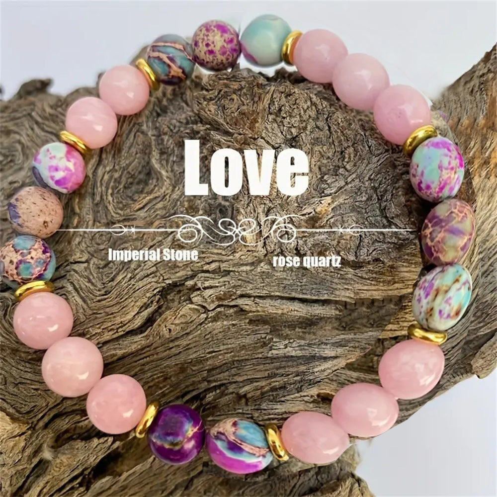 Flag Village Fashion Natural Stone Pinkred Zebra Tree Of Life Gifts Big Little Sister Bracelet Birthday Jewelry Girls Braclet Gifta For Girl Boy