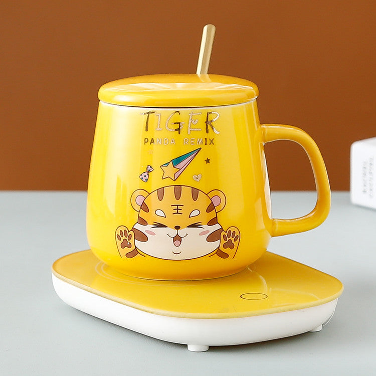 Flag Village 55 Degree Constant Temperature Ceramic Mug Gift Box Set