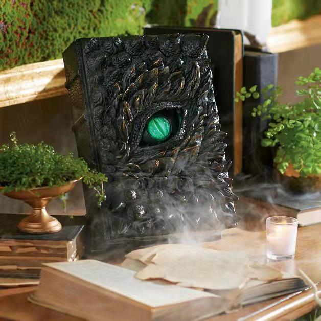 Flag Village Realistic Deluxe Dragon Book Halloween Home Living Room Bedroom Decoration Gifts