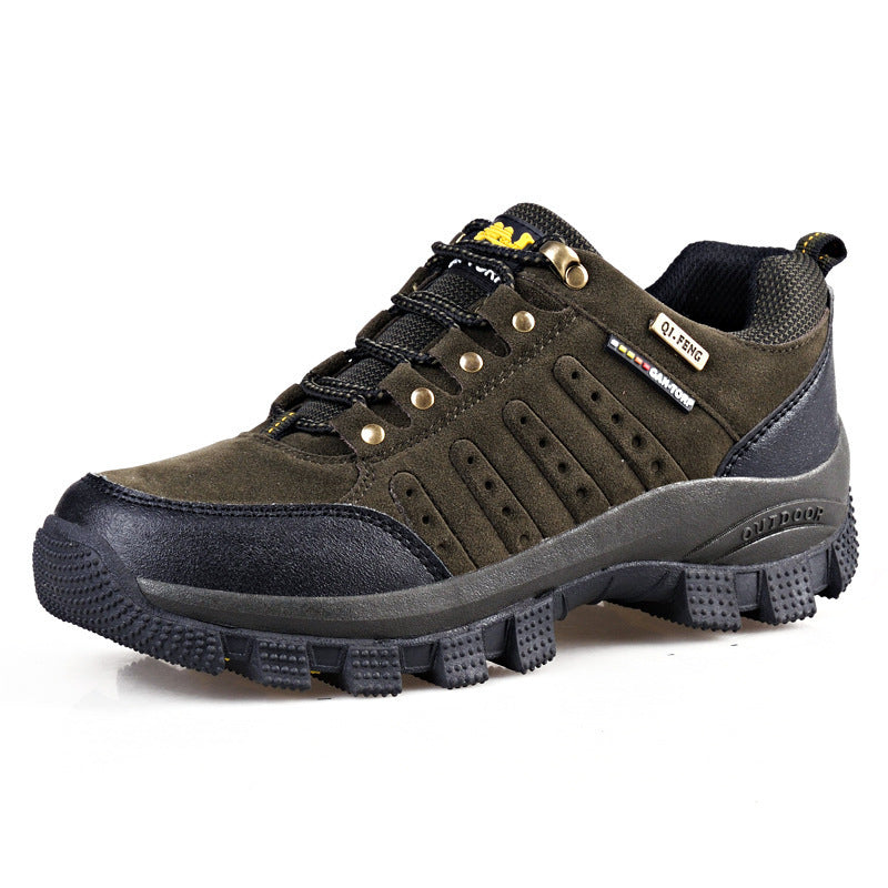Flag Village Men's And Women's Hiking Large Size Non-slip Outdoor Hiking Shoes