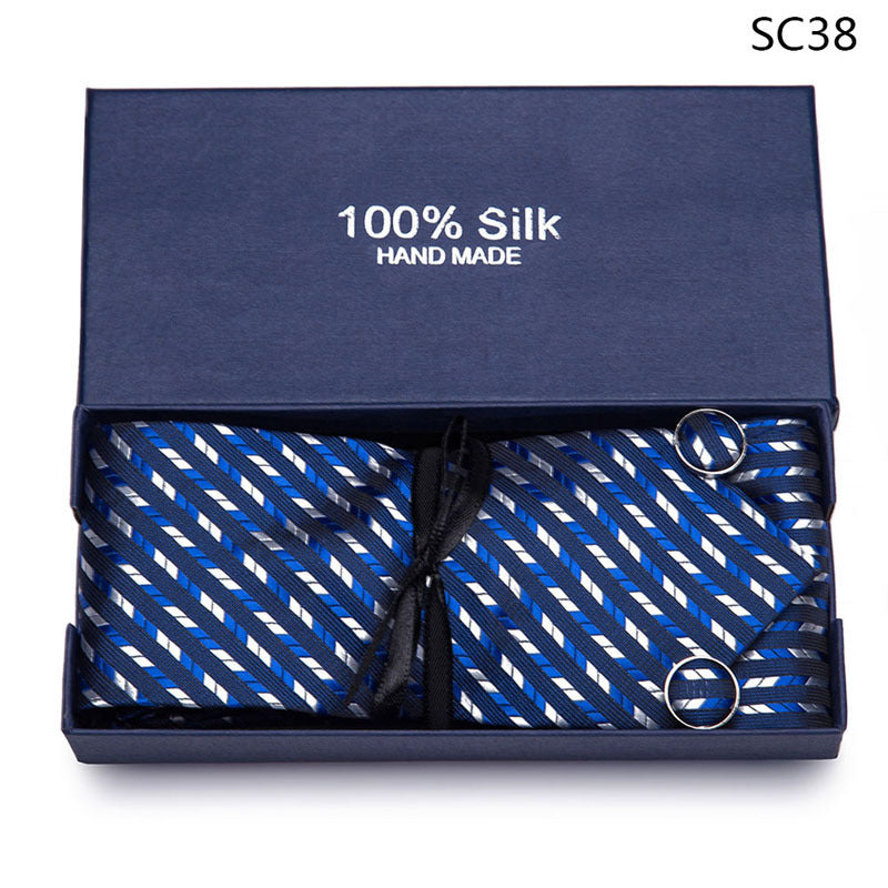 Flag Village Men's Tie Gift Box Set Group Business Formal