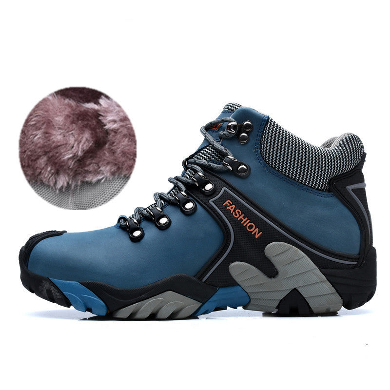 Flag Village Hiking Shoes, Running Shoes, Non-slip Wear-resistant Outdoor Warm Hiking Shoes