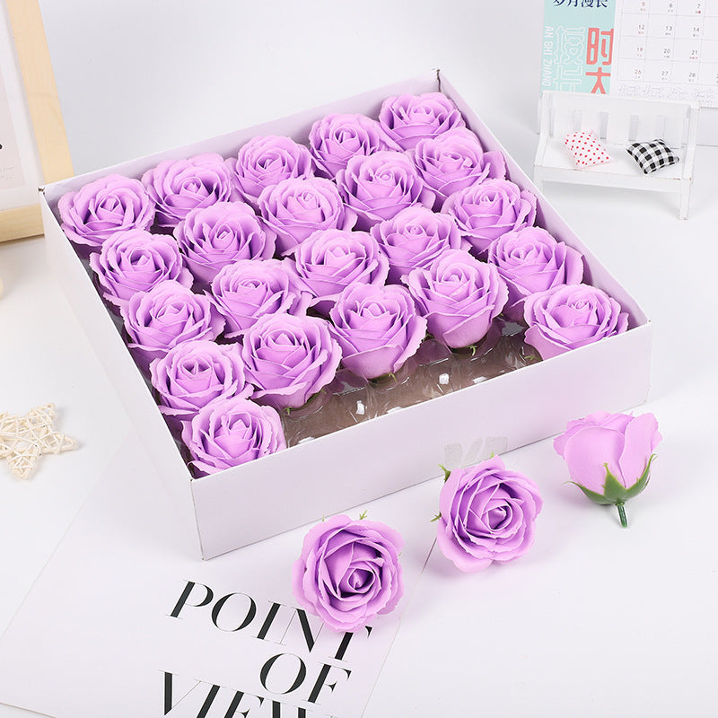Flag Village Valentine's Day Simulation Soap Flower Gift Box