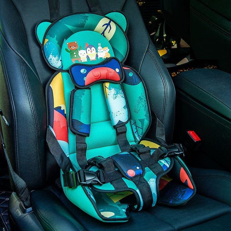 Flag Village Auto Tools Child Safety Seat Car Convenient Dining Chair Removable And Washable Baby Safety Seat