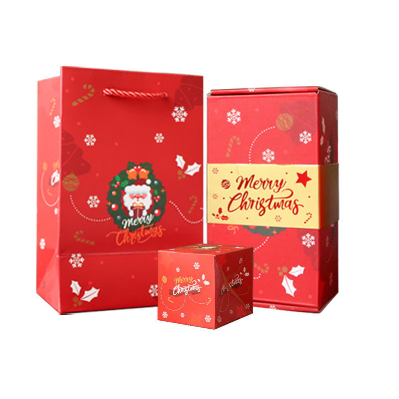 Flag Village Christmas Eve Surprise Box Creative Gift Box
