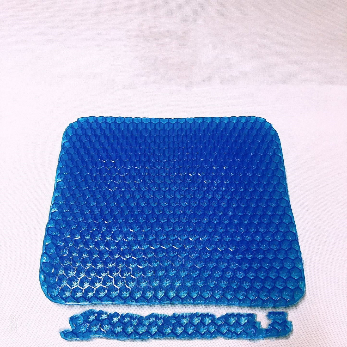 Flag Village Auto Tools Summer Gel Seat Cushion Breathable Honeycomb Design For Pressure Relief Back Tailbone Pain For Home And Car