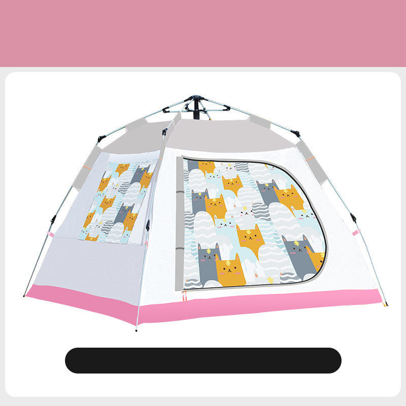 Flag Village Portable Children's Camping Folding Tent