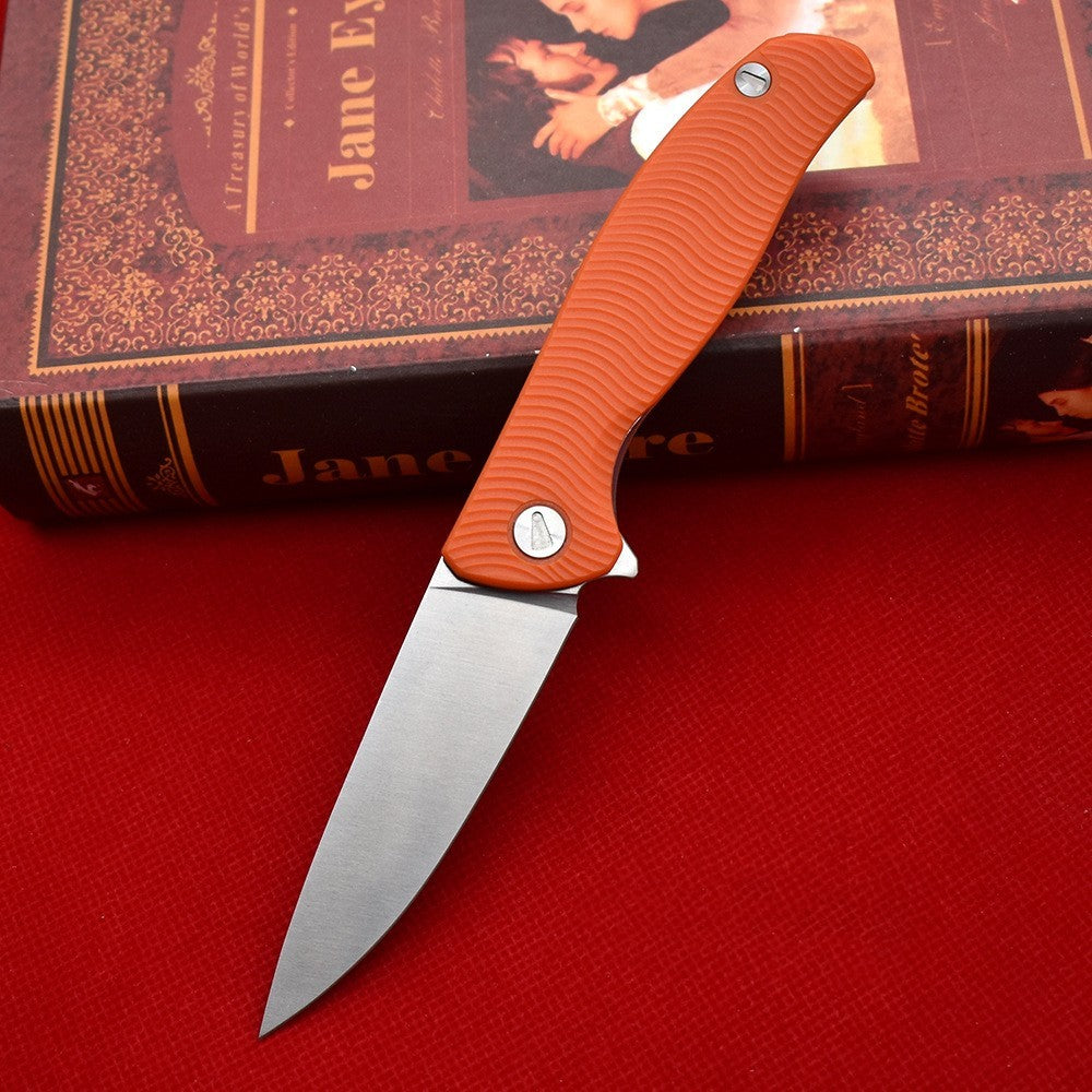 Flag Village Outdoor Folding Knife For Camping And Hunting