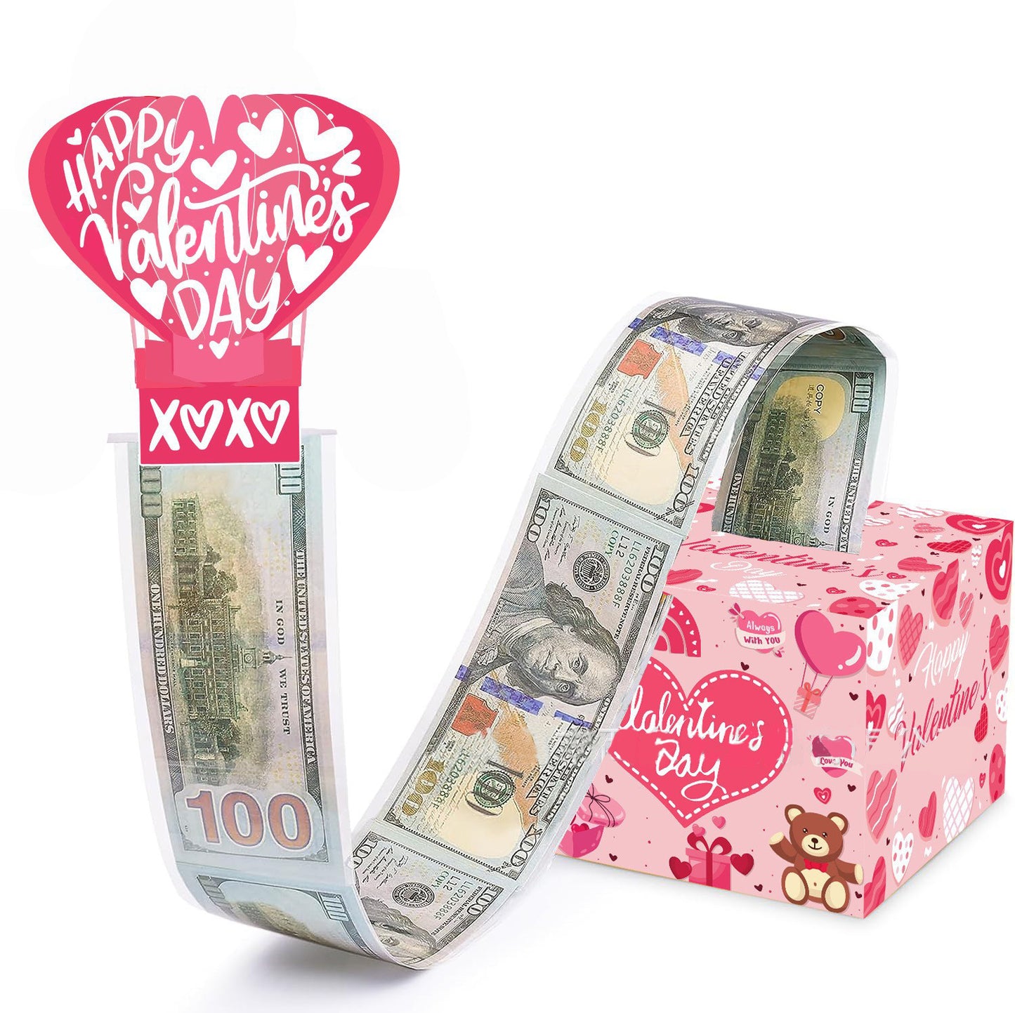 Flag Village Valentines Day Surprise Box Explosion Gift Creating The Most Interactive Envelope Bounce Creative Diy Folding Paper Money Box